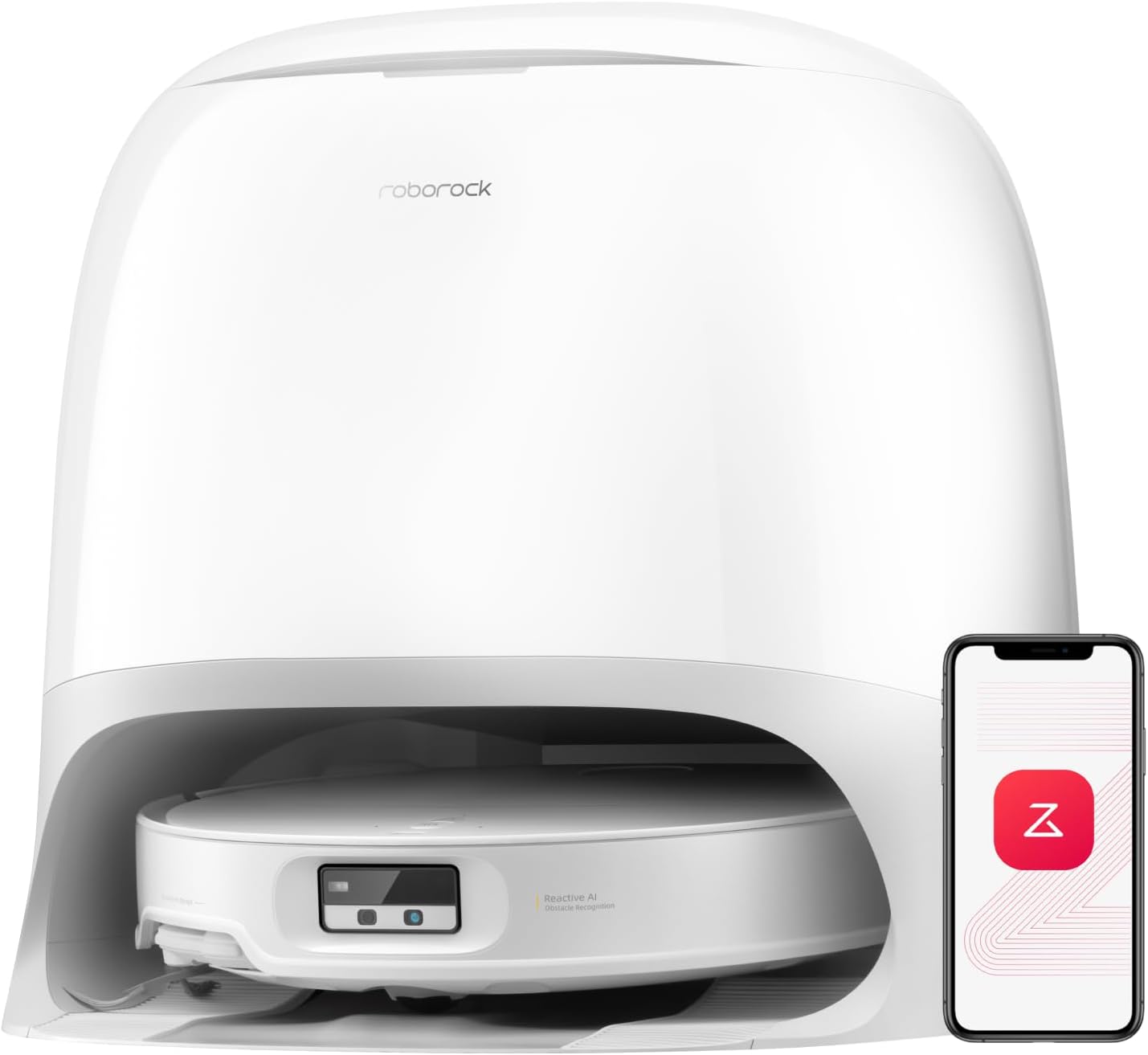 Roborock Qrevo CurvX robot vacuum and mop with multi-function dock